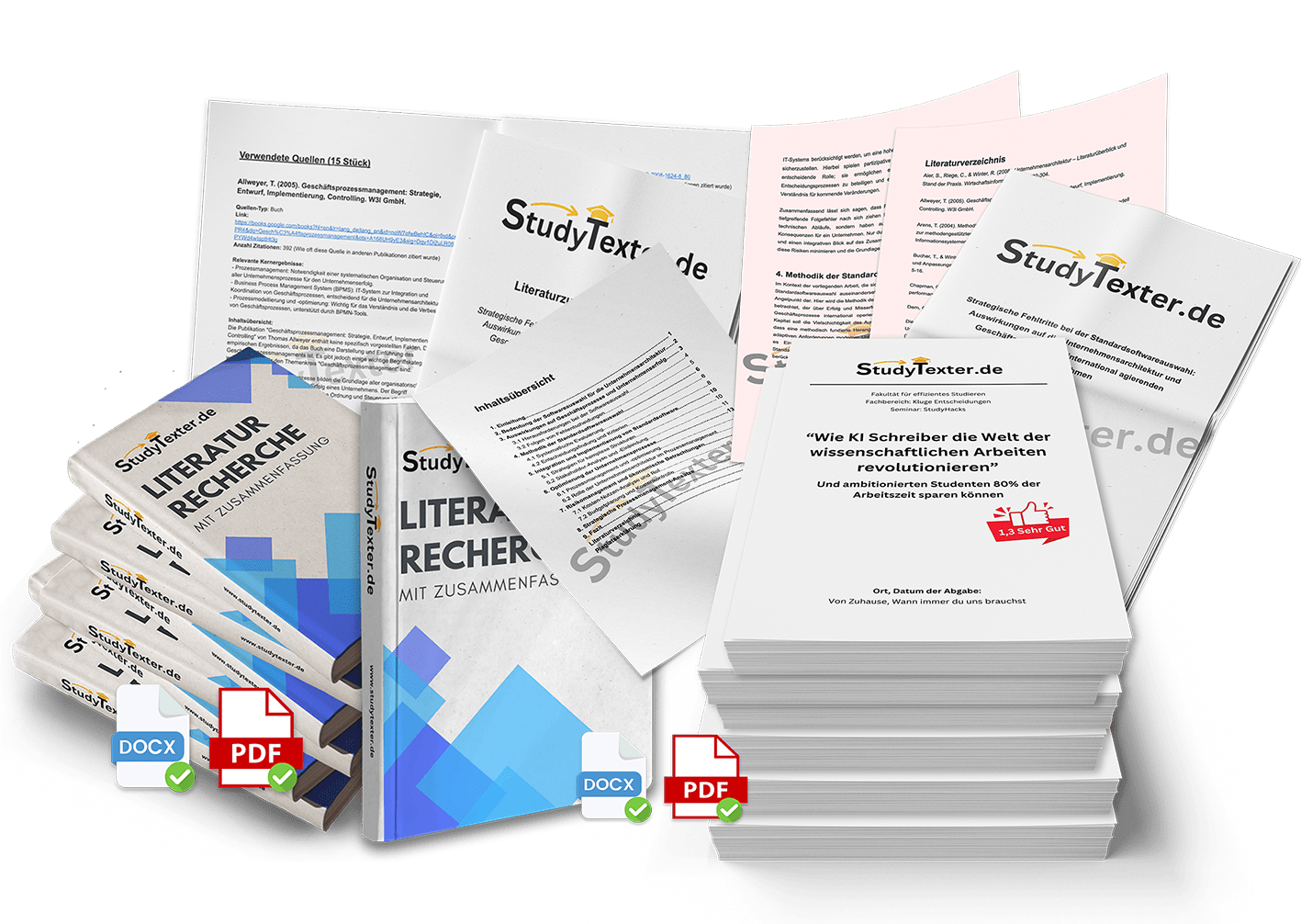 Wissenschaftliche Arbeit mit KI schreiben StudyTexter KI