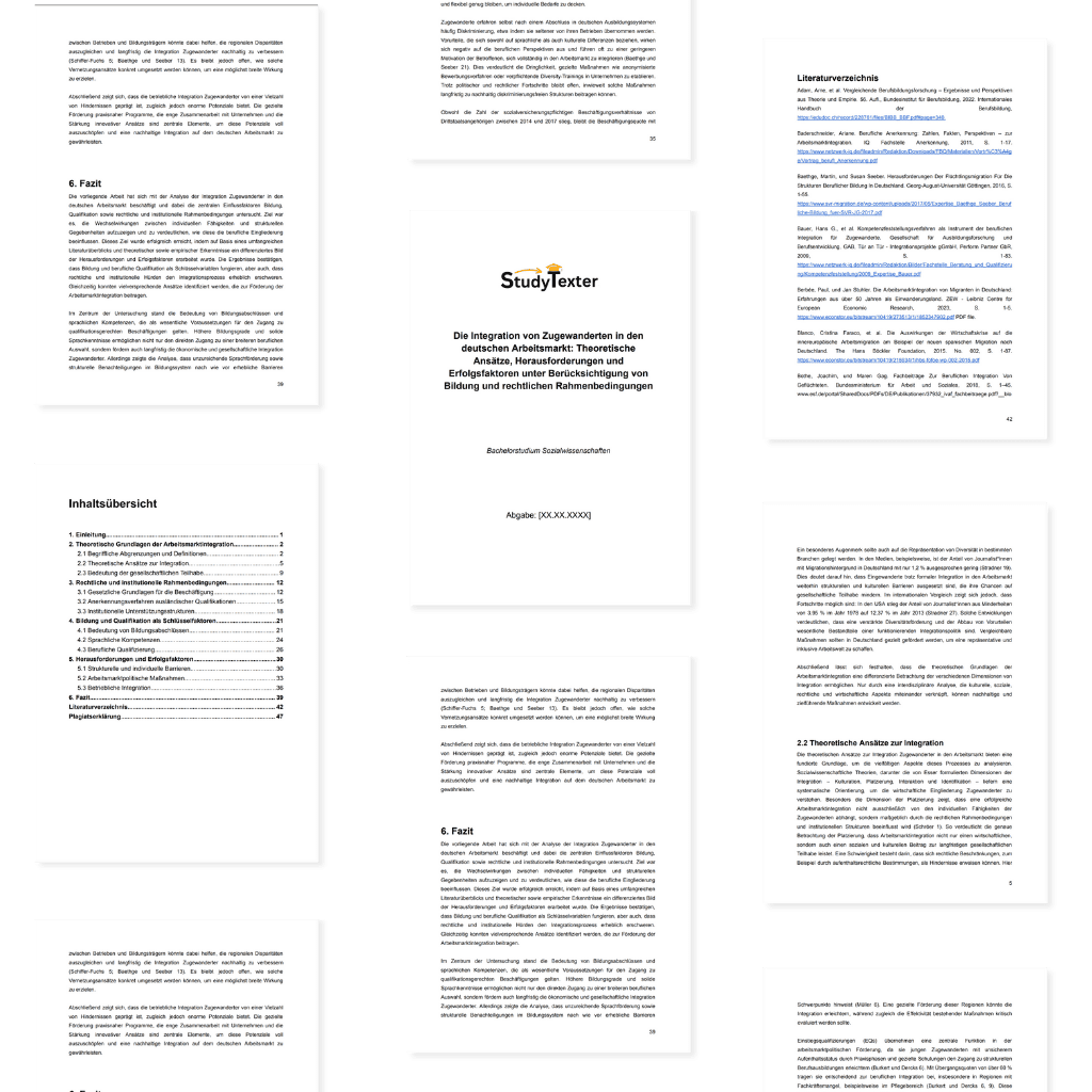 Diplomarbeit kaufen 22 floating pages quadrat