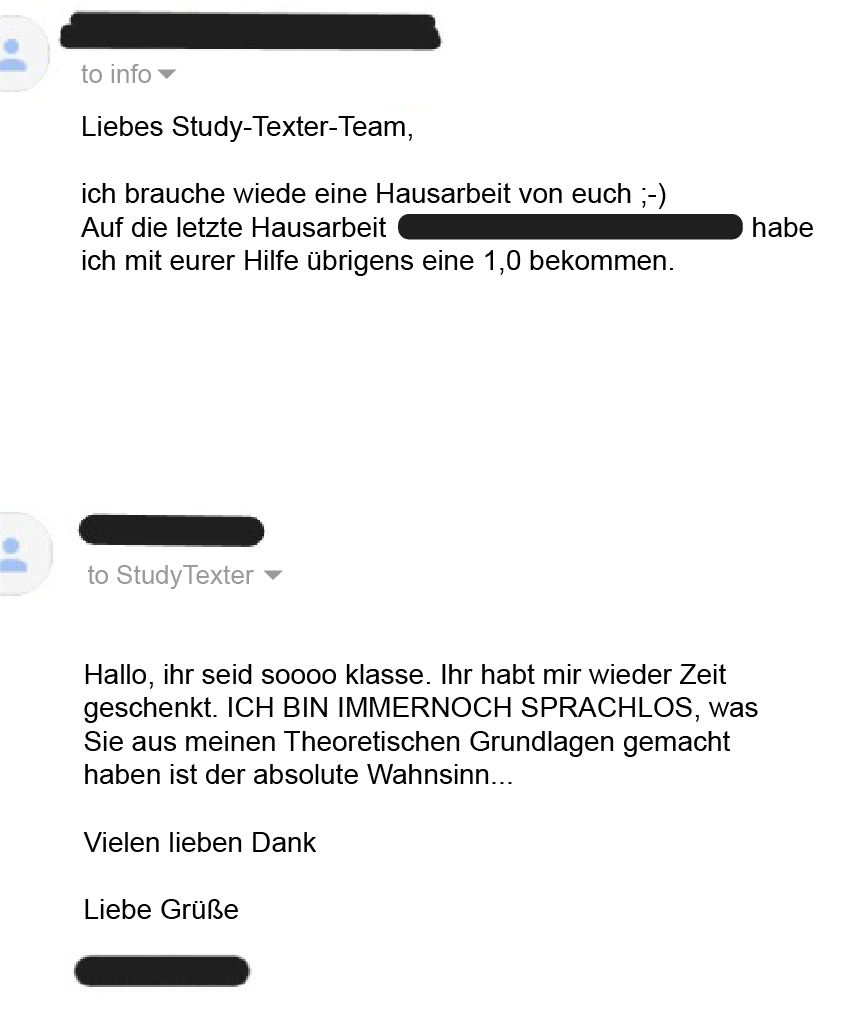 begeisterte Kundenstimmen